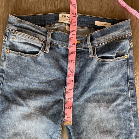 Frame Le High Skinny High Rise Denim Jeans 27 - Picture 11 of 12